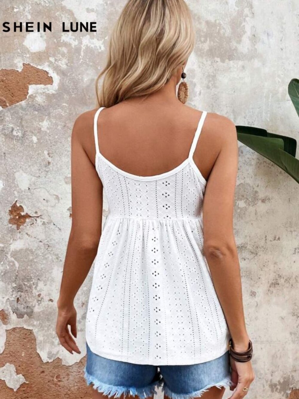 Lace Babydoll Cami Girlhoodcore Coquettegirl Bohemian Resortwear Vacation Summer - Picture 3 of 5